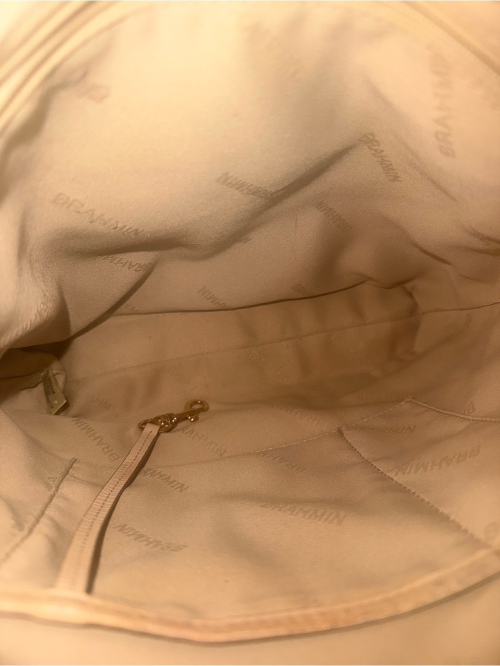 Brahmin Copa Leather Shoulder Bag-GUC!! - Picture 11 of 14